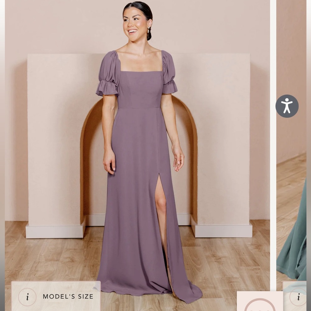 Maeve Purple Revelry Dress Size 14 Petite Unaltered